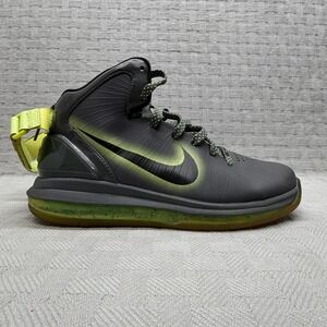 Nike Air Max Hyperdunk Shoes Mens Size 9.5 Gray High Top Basketball 407649-005
